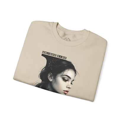 Letter L, Stylish Artistic Sweatshirt, Trendy Crewneck, Graphic Sweater, Cozy Unisex Top, Unique Gift for Art Lovers, Everyday Comfort
