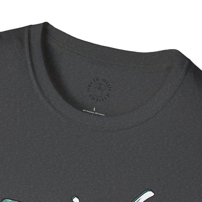 Florida Vibe Unisex Softstyle T-Shirt - Casual Beachwear Tee, manatee