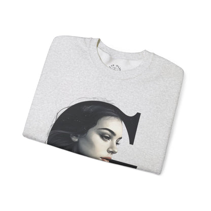 Letter G, Stylish Artistic Sweatshirt, Trendy Crewneck, Graphic Sweater, Cozy Unisex Top, Unique Gift for Art Lovers, Everyday Comfort