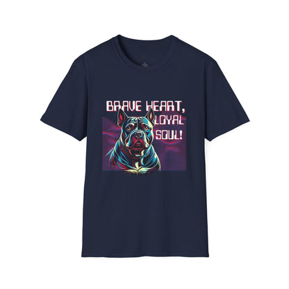 Brave Heart Loyal Soul Unisex Softstyle T-Shirt