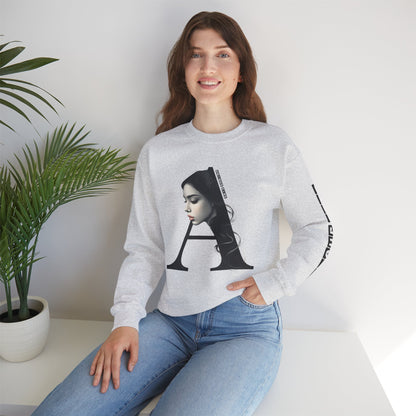 Letter A,Stylish Artistic Sweatshirt, Trendy Crewneck, Graphic Sweater, Cozy Unisex Top, Unique Gift for Art Lovers, Everyday Comfort