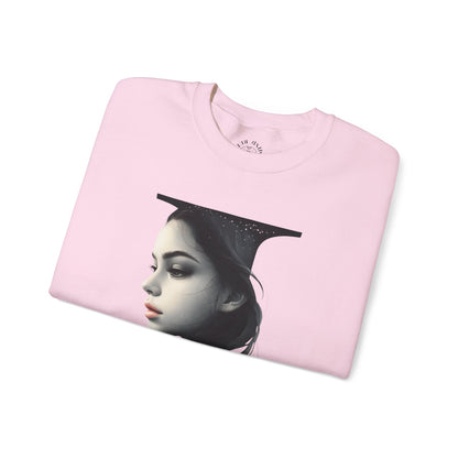 Letter I, Stylish Artistic Sweatshirt, Trendy Crewneck, Graphic Sweater, Cozy Unisex Top, Unique Gift for Art Lovers, Everyday Comfort