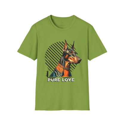 Pure Love Doberman T-Shirt - Perfect for Dog Lovers