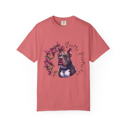 Gentle Protector Dog T-Shirt, Animal Lover Gift, Pet Memorial Tee, Casual Wear, Gift for Dog Owners, Nature T-Shirt