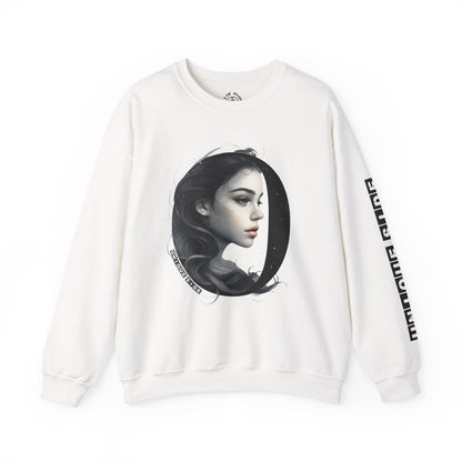 Letter O, Stylish Artistic Sweatshirt, Trendy Crewneck, Graphic Sweater, Cozy Unisex Top, Unique Gift for Art Lovers, Everyday Comfort