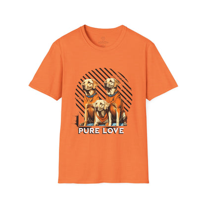 Pure Love Dogs Unisex Softstyle T-Shirt - Perfect Gift for Dog Lovers