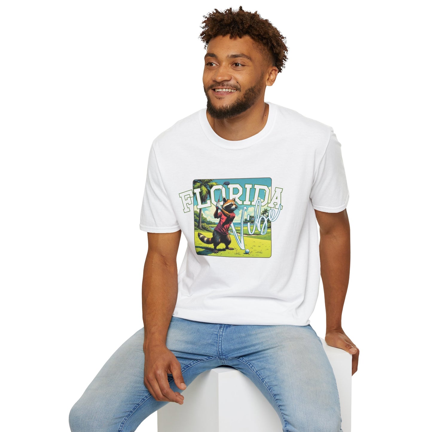 Florida Adventure Unisex Softstyle T-Shirt - Fun Outdoor Vibes, golf, Florida,sport
