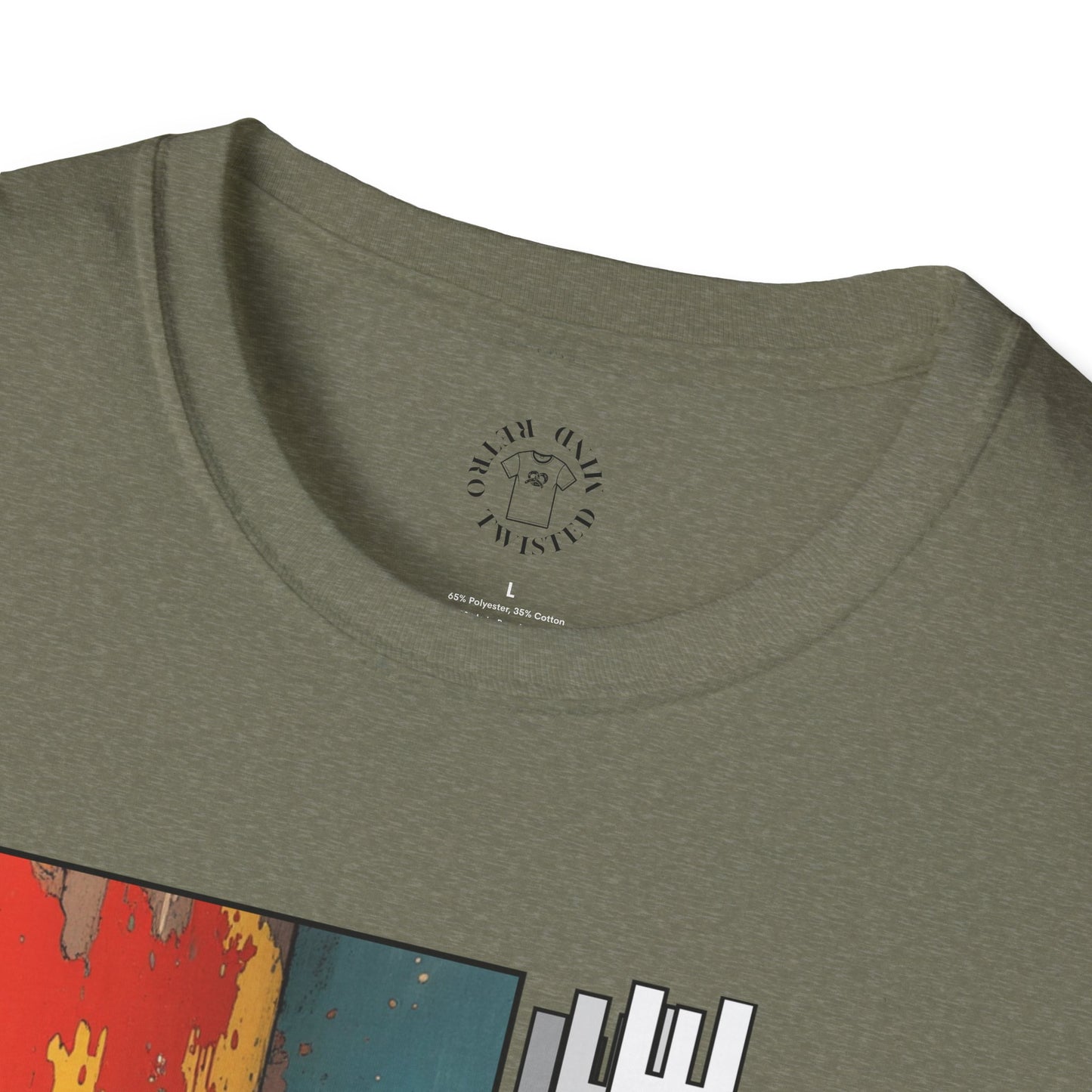 Inspirational Art T-Shirt - "Paint Your Life" Graphic.life.twisted