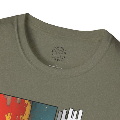 Inspirational Art T-Shirt - "Paint Your Life" Graphic.life.twisted