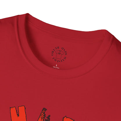 Whimsical Cow Graphic Unisex Softstyle T-Shirt - 'What bull Shhh...'