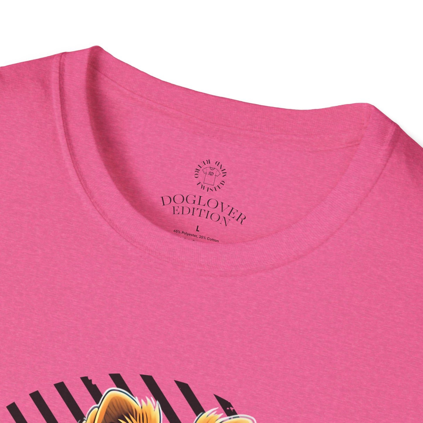 Unisex Softstyle T-Shirt - 'Pure Love' Pomeranian Print