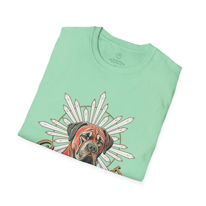 Golden Heart Dog Lover Unisex Softstyle T-Shirt