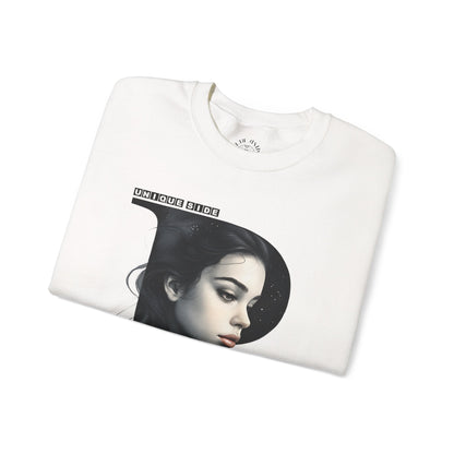 Letter R, Stylish Artistic Sweatshirt, Trendy Crewneck, Graphic Sweater, Cozy Unisex Top, Unique Gift for Art Lovers, Everyday Comfort