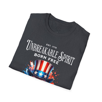 Patriotic Skull T-Shirt | Unisex Independence Day Tee