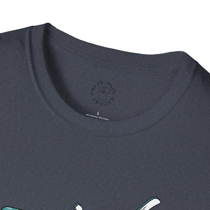 Florida Vibe Unisex Softstyle T-Shirt - Casual Beachwear Tee, manatee