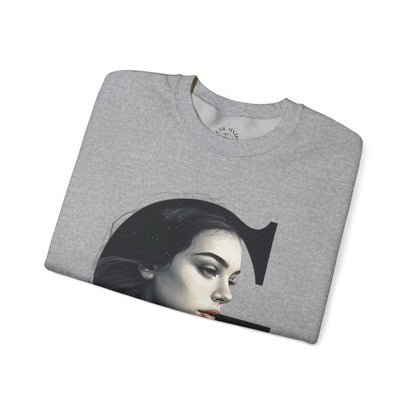 Letter G, Stylish Artistic Sweatshirt, Trendy Crewneck, Graphic Sweater, Cozy Unisex Top, Unique Gift for Art Lovers, Everyday Comfort