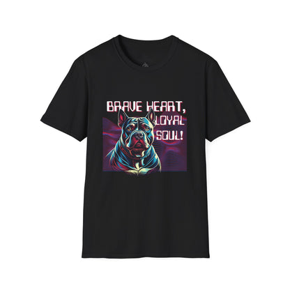 Brave Heart Loyal Soul Unisex Softstyle T-Shirt