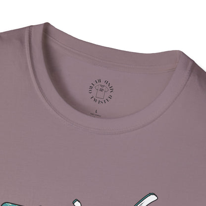 Florida Vibe Unisex Softstyle T-Shirt - Casual Beachwear Tee, manatee