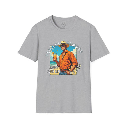 Endless Summer Unisex Softstyle T-Shirt – Enjoy Your Life Graphic Tee