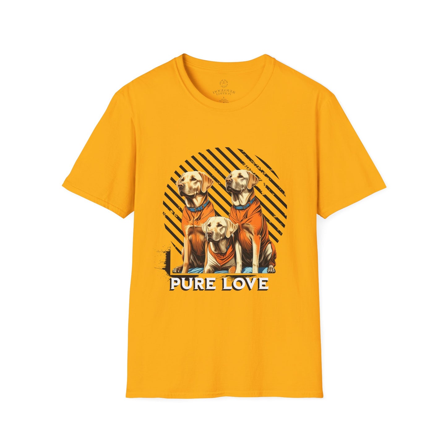 Pure Love Dogs Unisex Softstyle T-Shirt - Perfect Gift for Dog Lovers