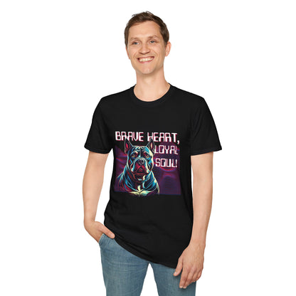 Brave Heart Loyal Soul Unisex Softstyle T-Shirt