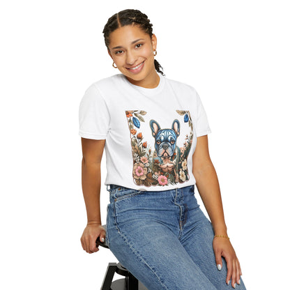 Pure Love Unisex Garment-Dyed T-Shirt - Perfect for Dog Lovers