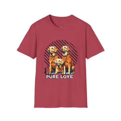 Pure Love Dogs Unisex Softstyle T-Shirt - Perfect Gift for Dog Lovers