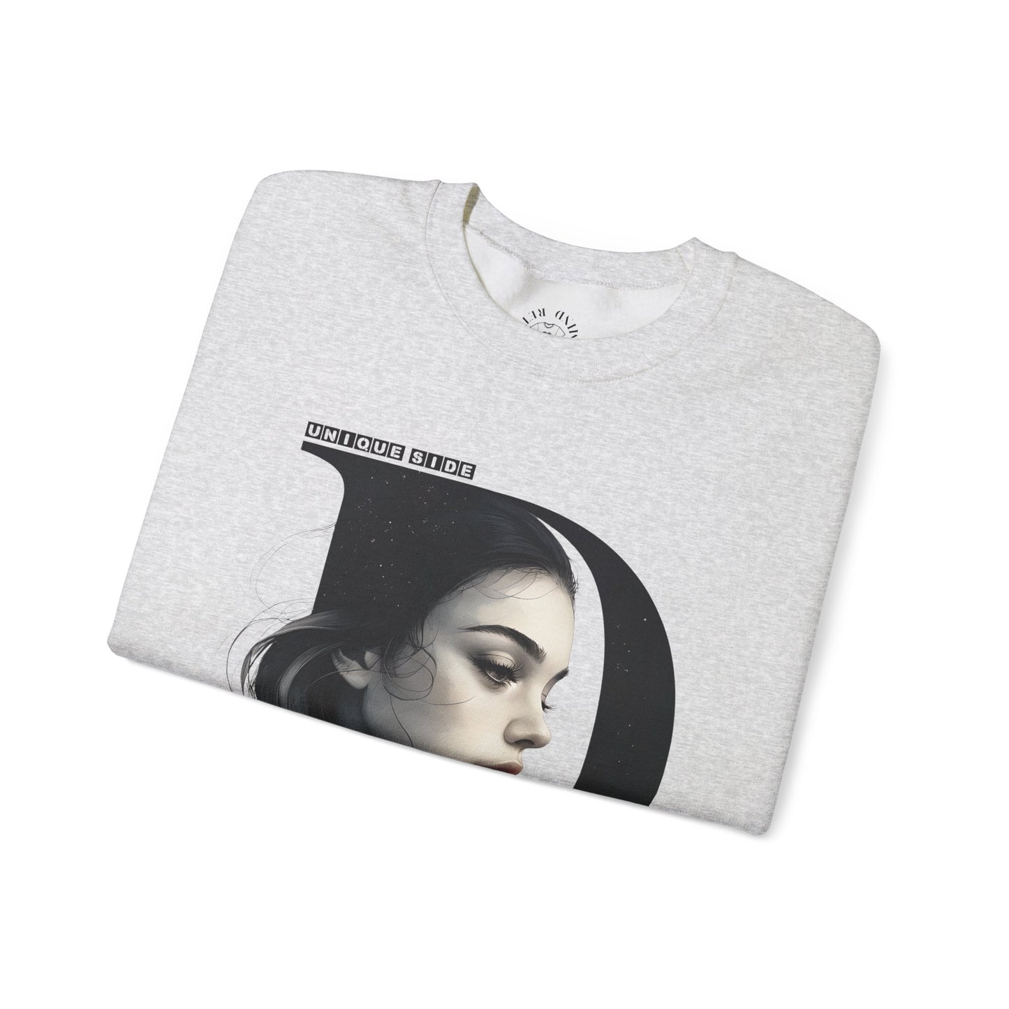 Letter D,Stylish Artistic Sweatshirt, Trendy Crewneck, Graphic Sweater, Cozy Unisex Top, Unique Gift for Art Lovers, Everyday Comfort