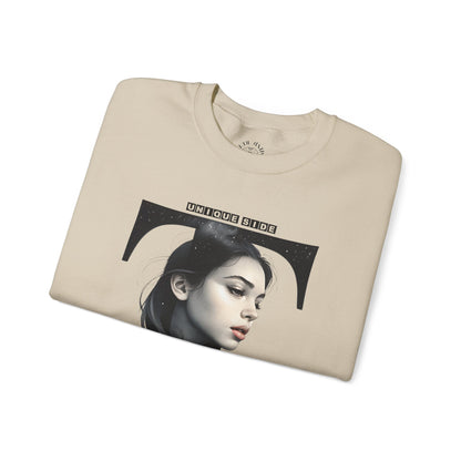 Letter T, Stylish Artistic Sweatshirt, Trendy Crewneck, Graphic Sweater, Cozy Unisex Top, Unique Gift for Art Lovers, Everyday Comfort