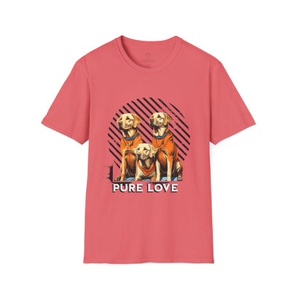 Pure Love Dogs Unisex Softstyle T-Shirt - Perfect Gift for Dog Lovers