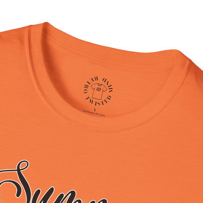 Summer Colors Cocktail T-Shirt, Unisex Tee, Fun Summer Wear, Gift for Cocktails Lovers, Beach Party Shirt, Vacation Top