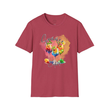 Colorful Floral Summer Unisex T-Shirt, Boho Shirt, Gift for Her, Vacation Tee, Festival Apparel, Summer Outfit