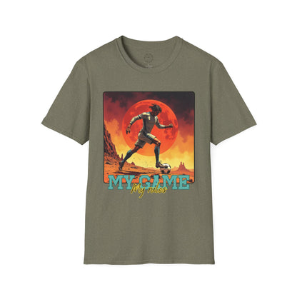 My Game My Rules Unisex Softstyle T-Shirt,soccer ,sport
