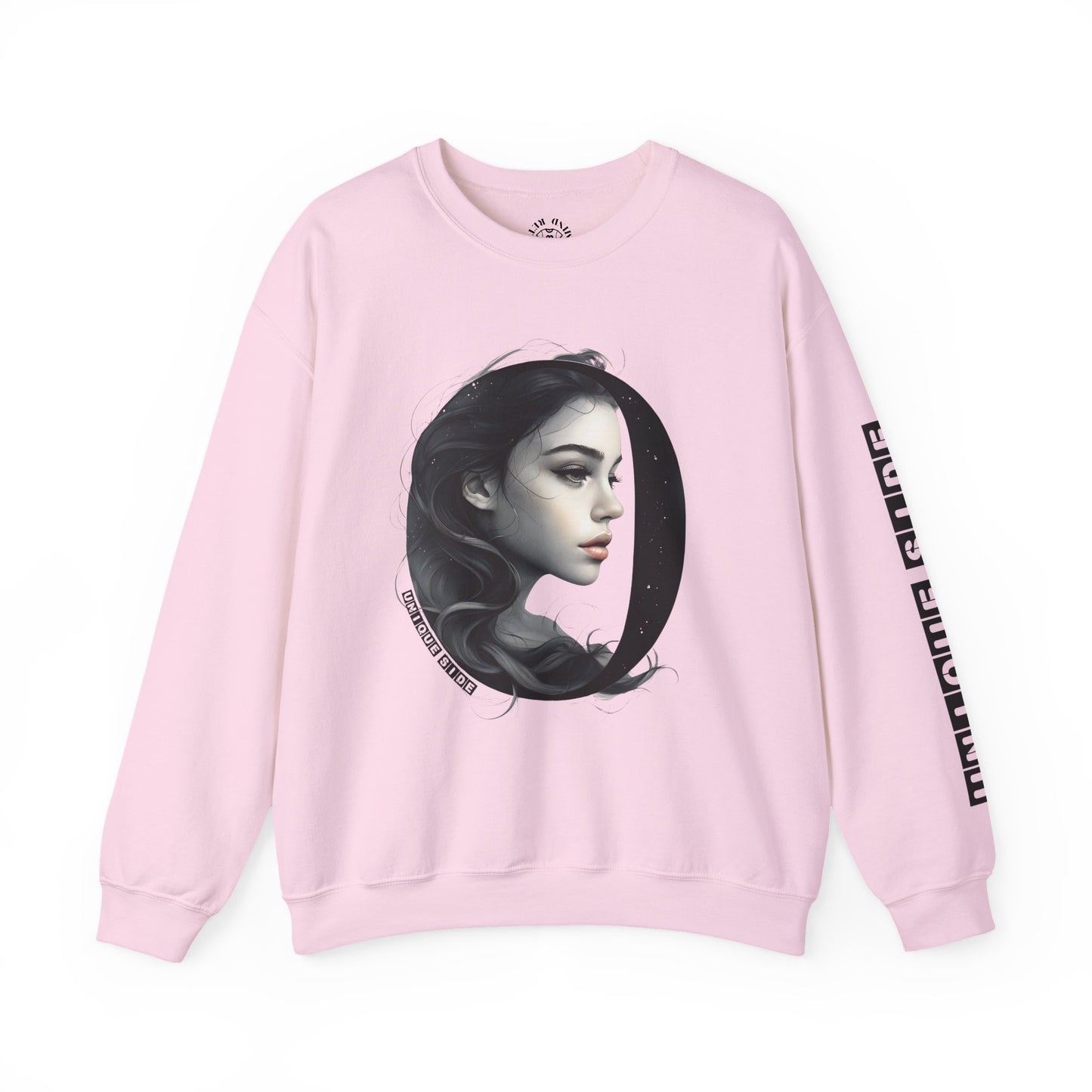 Letter O, Stylish Artistic Sweatshirt, Trendy Crewneck, Graphic Sweater, Cozy Unisex Top, Unique Gift for Art Lovers, Everyday Comfort