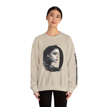 Letter O, Stylish Artistic Sweatshirt, Trendy Crewneck, Graphic Sweater, Cozy Unisex Top, Unique Gift for Art Lovers, Everyday Comfort
