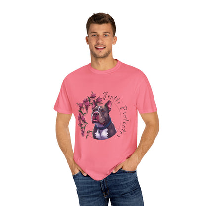 Gentle Protector Dog T-Shirt, Animal Lover Gift, Pet Memorial Tee, Casual Wear, Gift for Dog Owners, Nature T-Shirt