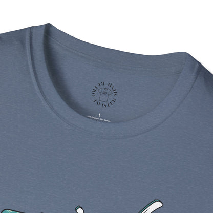 Florida Vibe Unisex Softstyle T-Shirt - Casual Beachwear Tee, manatee